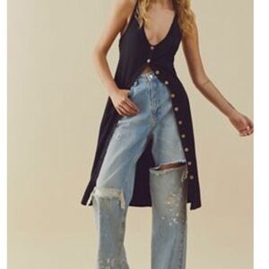 Free People Gia Long Vest or Dress